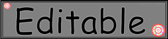 Tray Label Grey